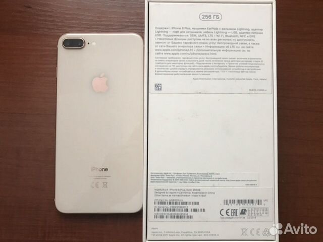 Телефон iPhone 8 Plus 256gb рст