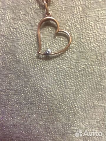 Кулон сердце золото Кулон сердце золото