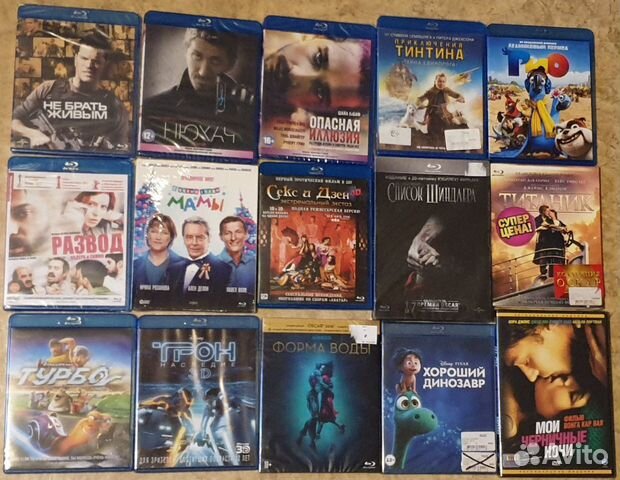 Blu-ray диски.Лицензия
