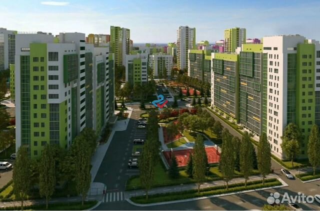 2-к квартира, 45 м², 10/23 эт.