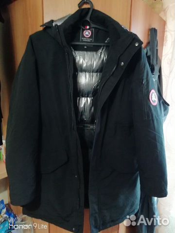 Парка Куртка зимняя Canada Goose с мехом Парка Куртка зимняя Canada Goose с мехом