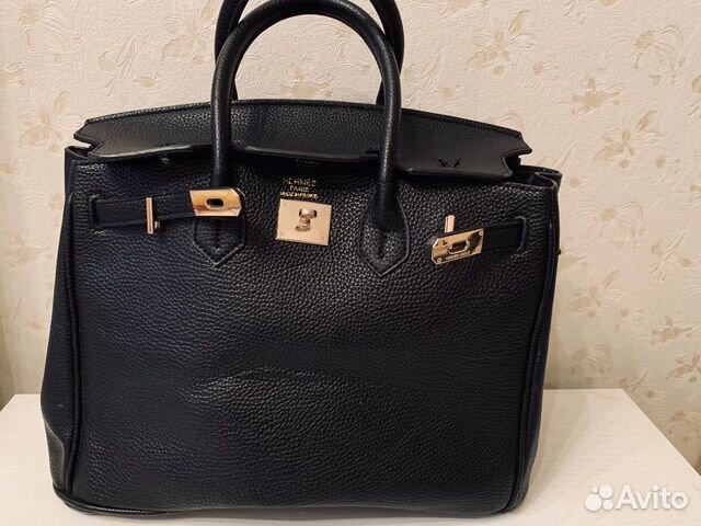 Коженная натуральная сумка Hermes
