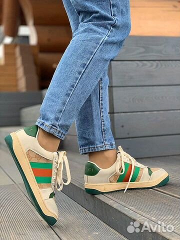 Кеды кожаные Gucci Кеды кожаные Gucci