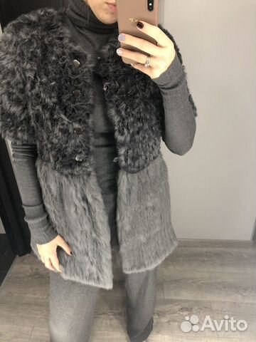 Меховой жилет