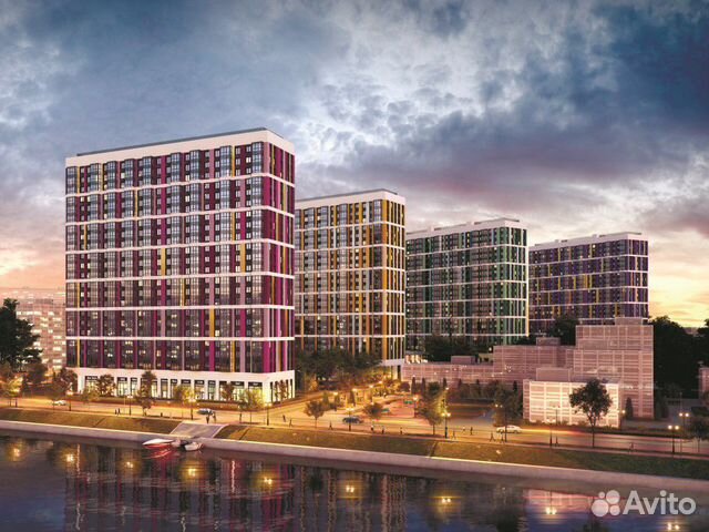 1-к квартира, 43.4 м², 7/22 эт.