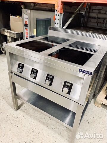 Плита Индукционная 4 Конфорки с Подставкой