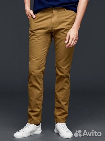 Чиносы GAP Lived-in Skinny Khakis Pants 32X32 Чиносы GAP Lived-in Skinny Khakis Pants 32X32