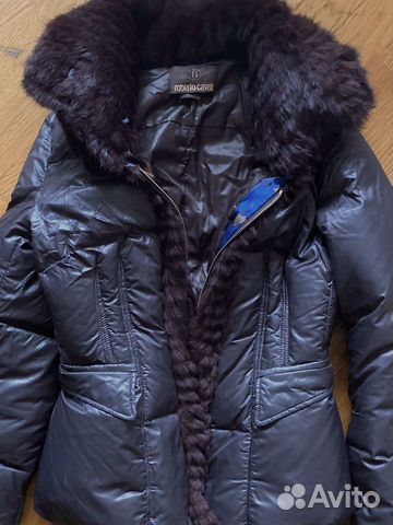 Куртка пуховик Roberto Cavalli xs s /m размер Куртка пуховик Roberto Cavalli xs s /m размер
