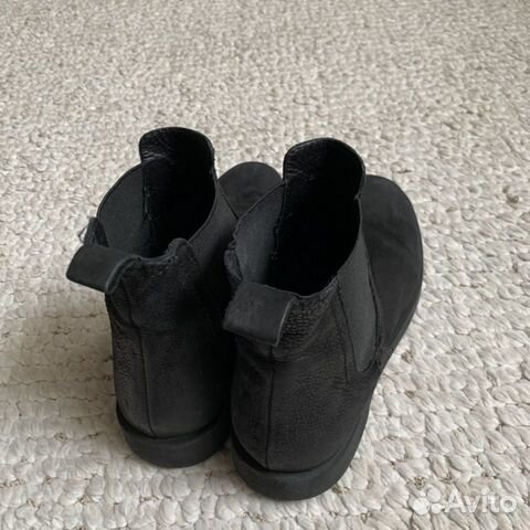 Сапожки для девочки из нубука Zara 33р Сапожки для девочки из нубука Zara 33р