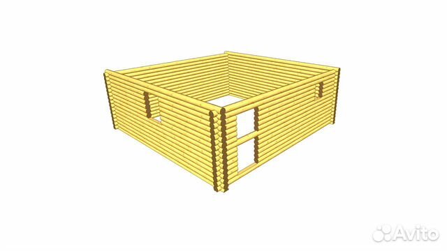 Сруб бани 6*6 метров (оцб) Сруб бани 6*6 метров (оцб)