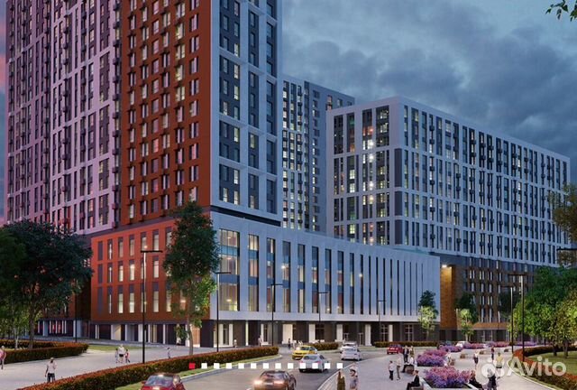 2-к квартира, 53.4 м², 14/26 эт.