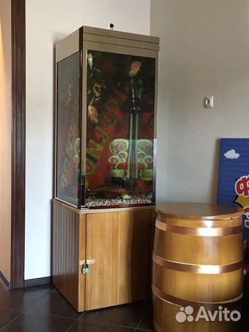 Продам аквариум с рыбками и всем оборудованием купить на Зозу.ру - фотография № 1