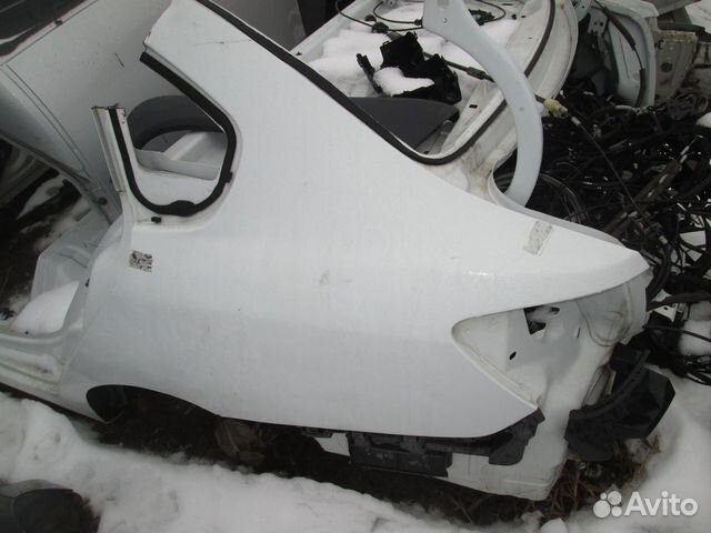 Задняя часть кузова на Рено Симбол 2 2010 года