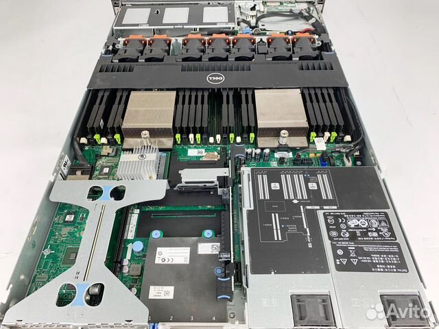 Сервер dell R620 8SFF 2x E5-2643 32GB