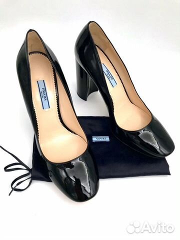 Туфли Новые Prada /Оригинал/38,5 размер /Италия