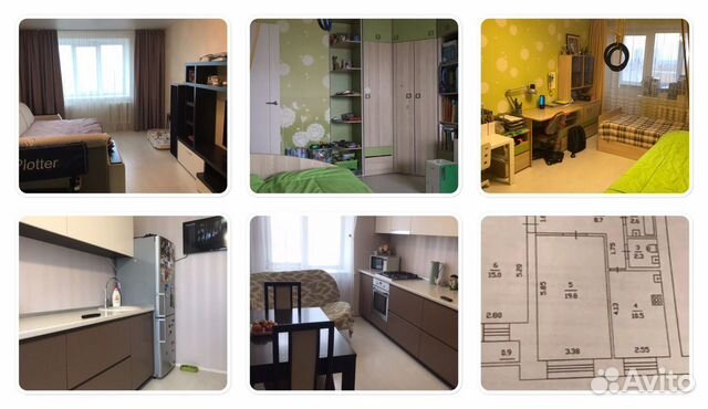 2-к квартира, 58 м², 9/9 эт.
