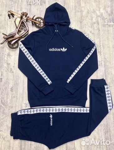 Спортивный костюм Adidas новый (синий)