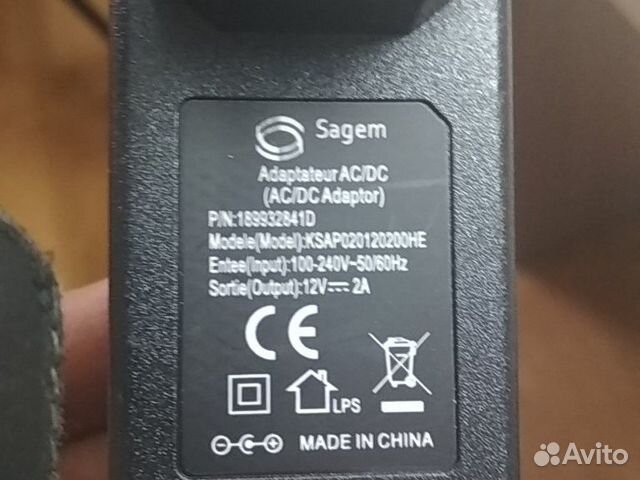 Блок питания 12v 2A AC/DC (постоянка) Блок питания 12v 2A AC/DC (постоянка)