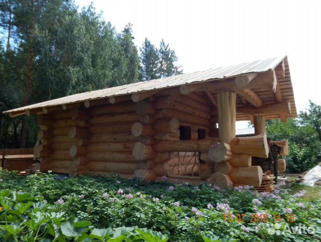 Сруб бани в диком стиле. Дикий сруб. Сборка