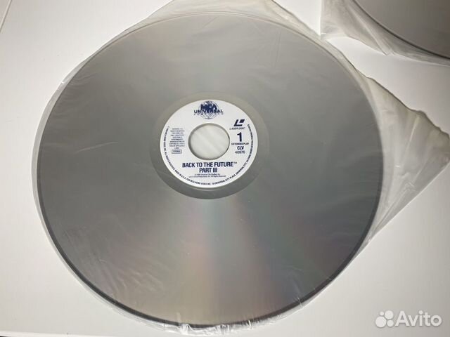 Laserdisc LD Фильм Назад в будущее 3 Laserdisc LD Фильм Назад в будущее 3