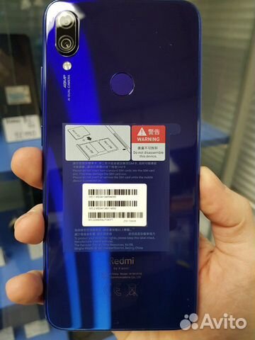 Xiaomi Redmi Note 7 4/128 Черный Гарантия