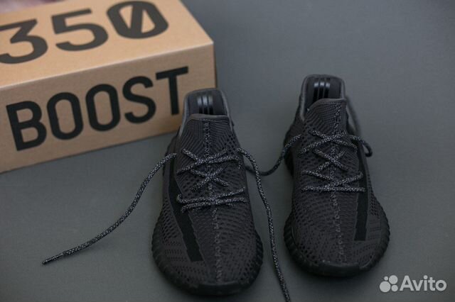 Кроссовки Adidas yeezy boost 350 (black)