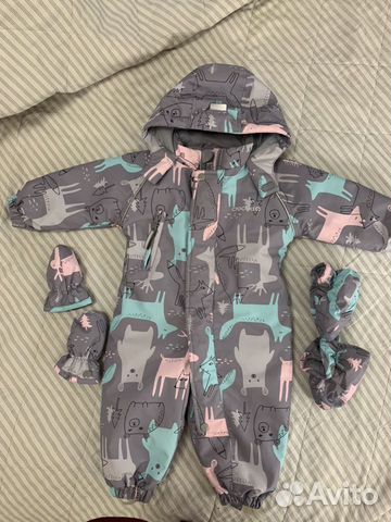Комбинезон crockid 74-80 осень/весна