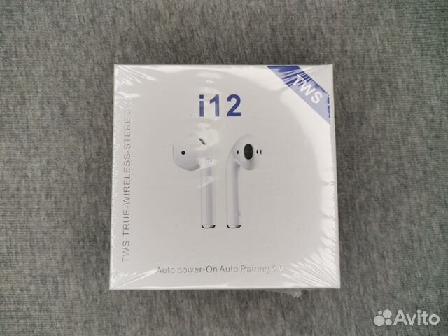 Беспроводные наушники i12 TWS
