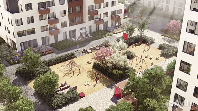 1-к квартира, 43.3 м², 8/8 эт.