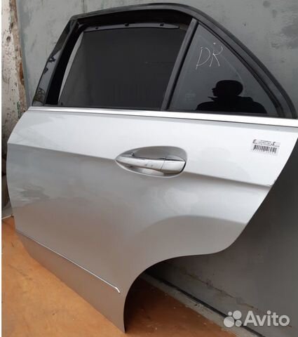 Дверь задняя левая Мерседес Е class W212 в сборе