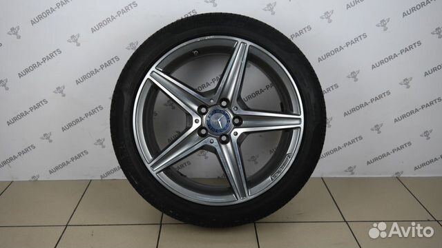 Диски с резиной для Mercedes W205 C klasse R18 Диски с резиной для Mercedes W205 C klasse R18
