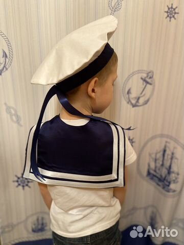 Бескозырка моряка на утренник