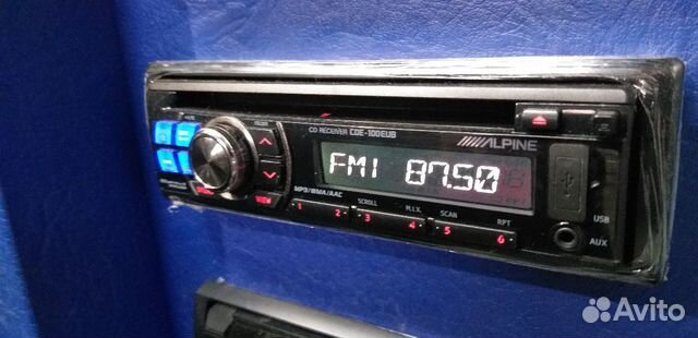 Магнитола Alpine Cde-100ub Алпайн 100 Магнитола Alpine Cde-100ub Алпайн 100
