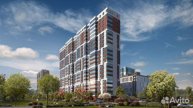 1-к квартира, 35.9 м², 10/22 эт. 1-к квартира, 35.9 м², 10/22 эт.