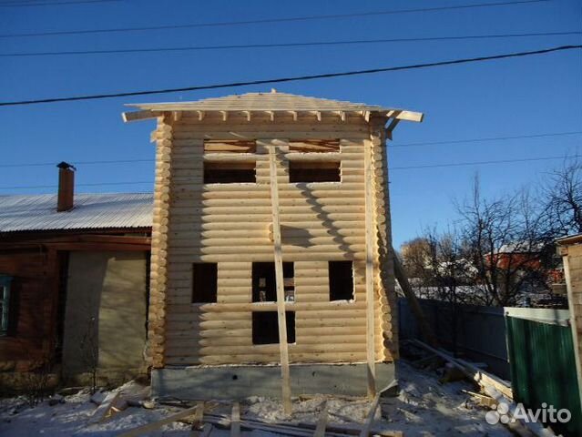 Дом из бревна. Строительство домов и бань