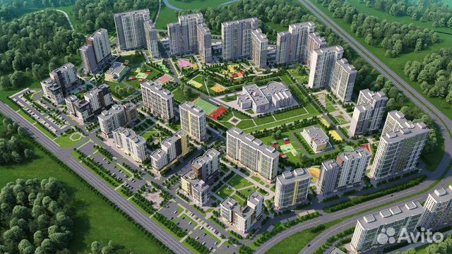 2-к квартира, 62.1 м², 6/12 эт.