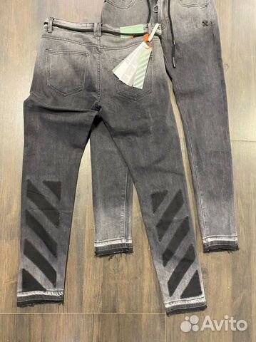 Джинсы off white (офф вайт )