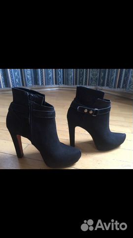 Ботильоны замшевые Roberto de la Crosse, р-р 39