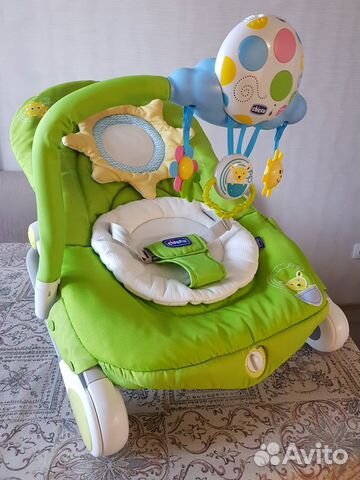 Шезлонг кресло-качалка Chicco Balloon Baby Шезлонг кресло-качалка Chicco Balloon Baby