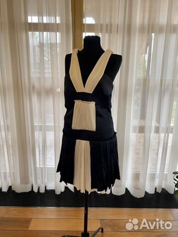 Сарафан на подтяжках Pinko, 38-40, шёлк, на подкла Сарафан на подтяжках Pinko, 38-40, шёлк, на подкла