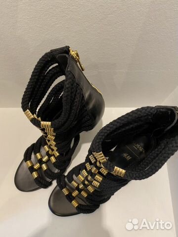 Босоножки Balmain x H&M limited edition (новые)