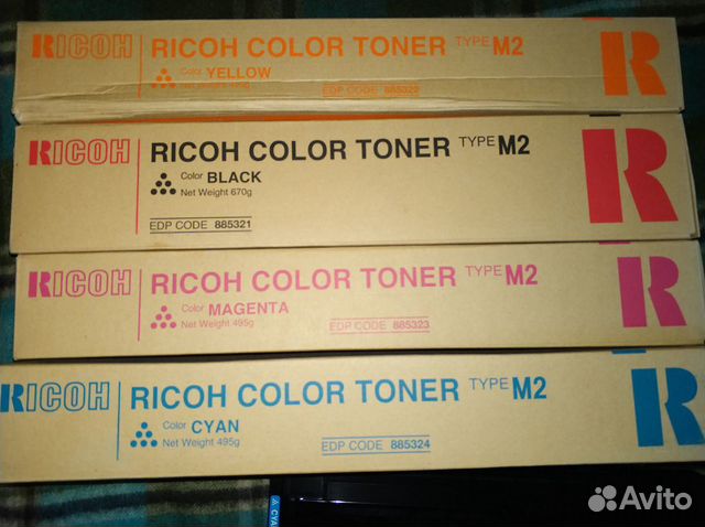 Тонер-картридж Ricoh color toner type m2