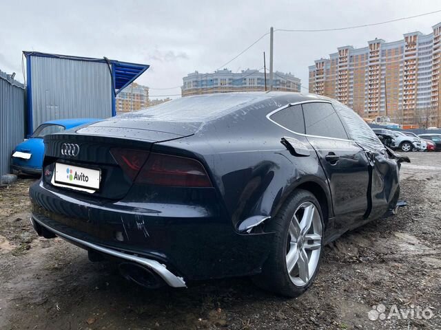 Audi A7 3.0 AMT, 2014, битый, 78 500 км