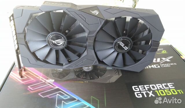 GTX 1050ti 4gb asus strix