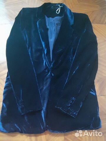 Пиджак бархатный