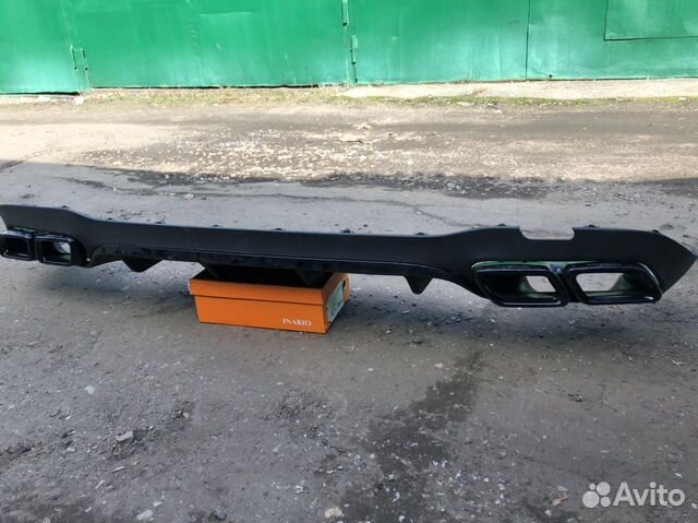 Задний диффузор губа w213 e213 amg 63 6.3 e63
