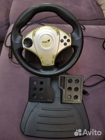 Руль игровой Genius TwinWheel F1