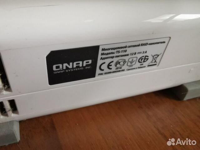 Qnap ts-110 NAS (сетевое хранилище)
