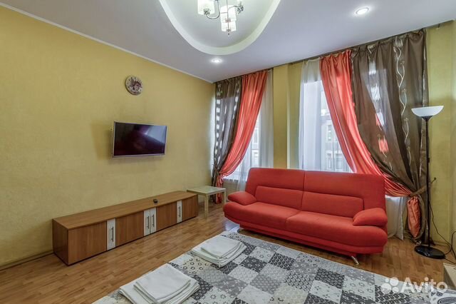 

1-к. квартира, 38 м², 2 кровати
