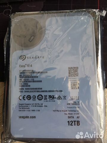 Жесткий диск Seagate Exos X14